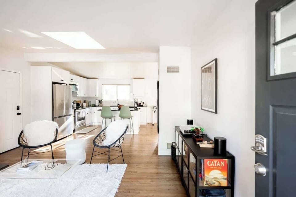 Living area from the front door