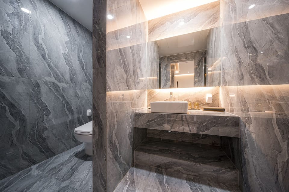 Premium Suite (Pets Not Allowed, Breakfast available Tuesday-Sunday, 7:00 AM-9:00 AM) | Bathroom | Shower, free toiletries, hair dryer, bathrobes