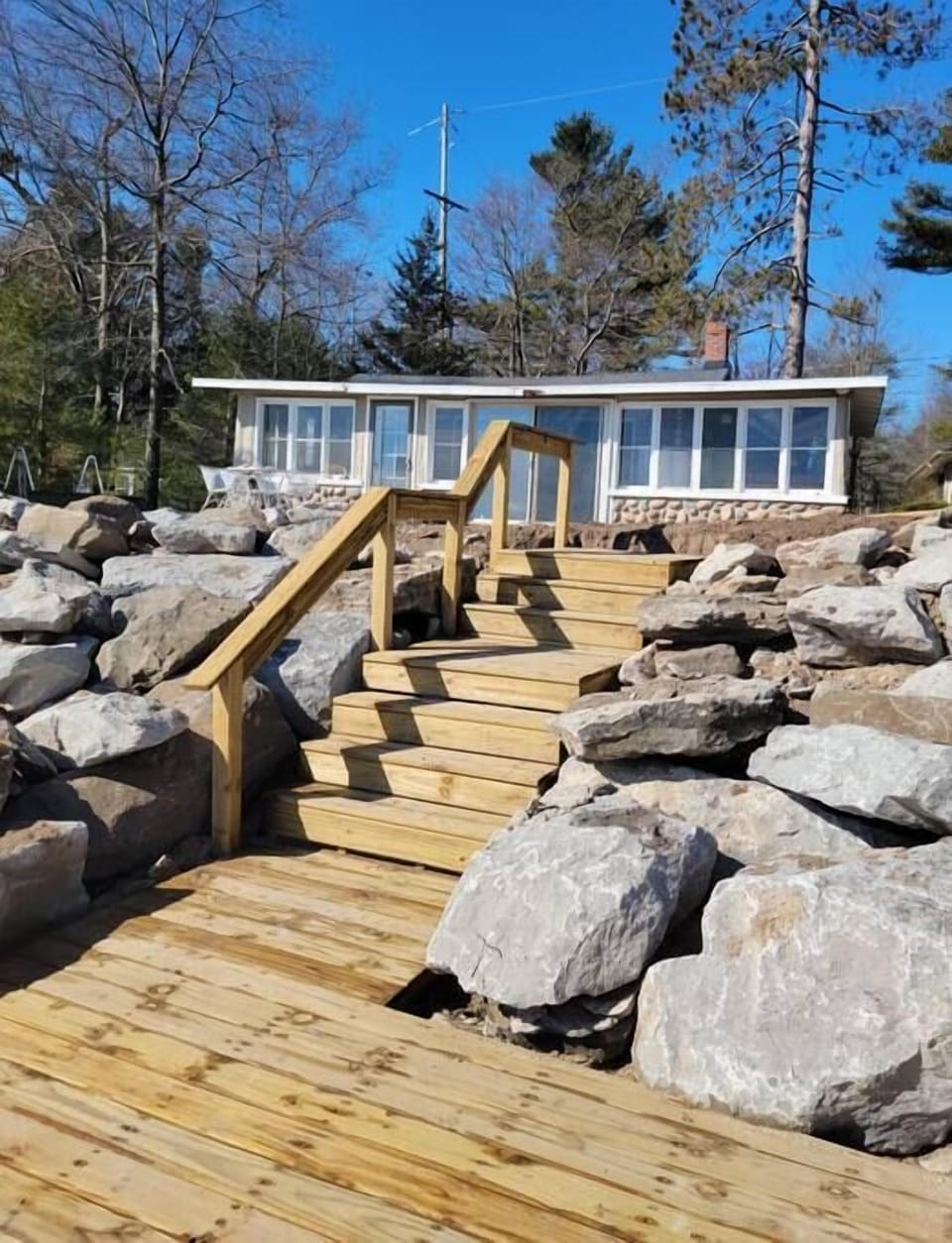 Access to Lake Huron