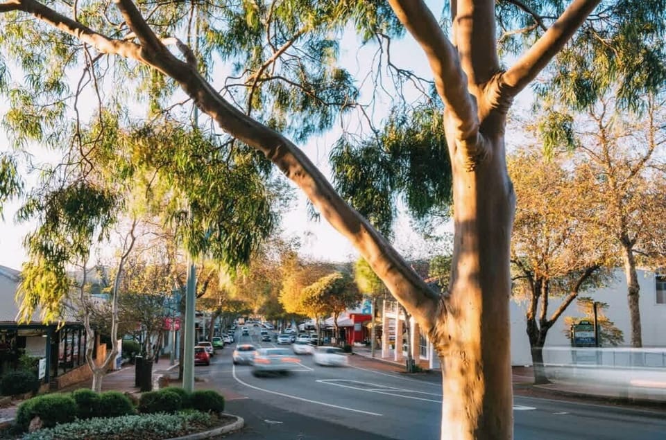 The main street in Margaret River - so many things to do and see, explore the local boutiques, bakeries, surf shops and nearby wineries
pic via mrbta.com