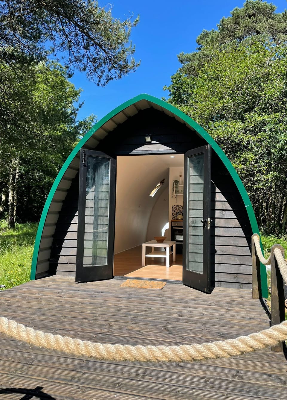 Cabin, 1 Bedroom, Balcony, Garden View | Front of property