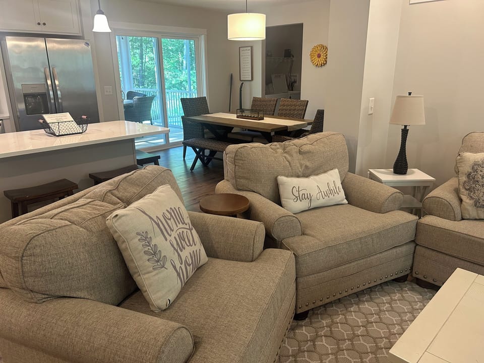 Downstairs family room 