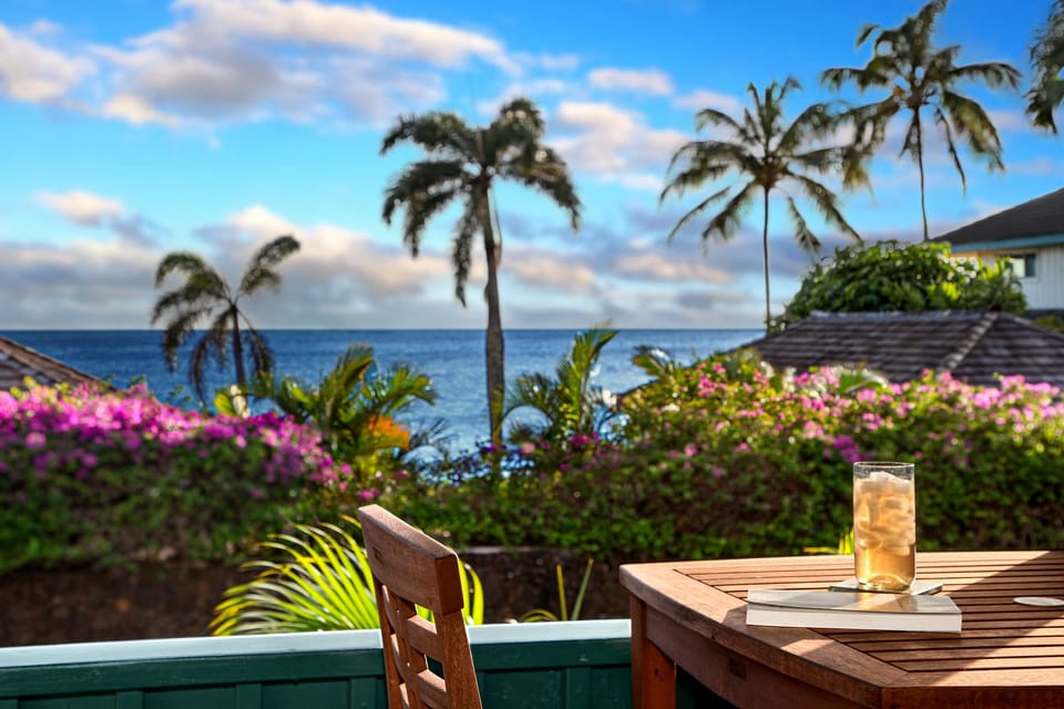 TAKE IN THOSE OCEAN VIEWS AND SOUNDS