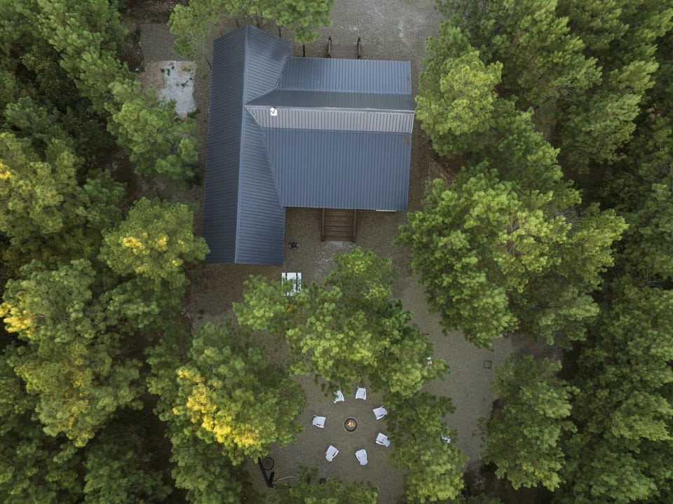 private 1.4 acre lot