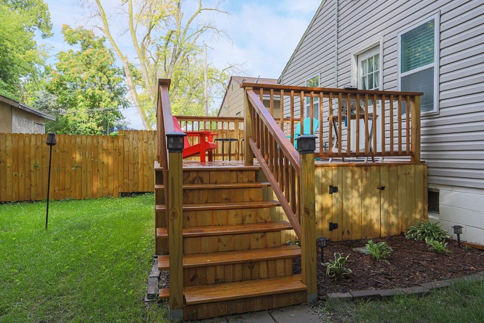12' x 12' Back Deck!

