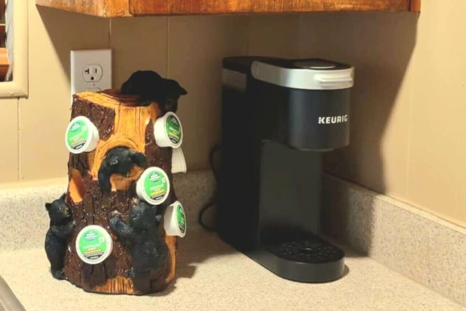 Brew a cup o` Joe and go enjoy it on the deck!