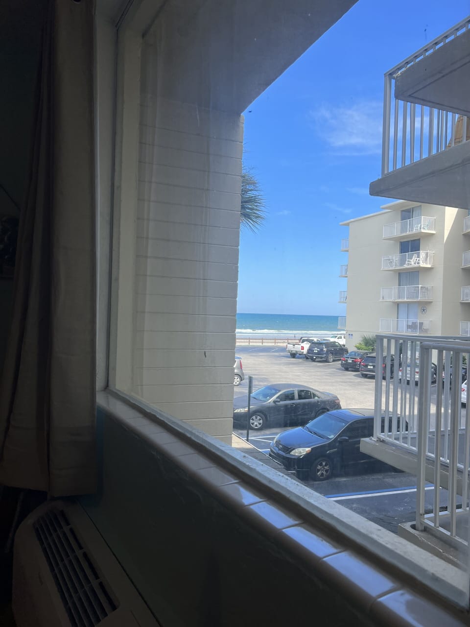 ~ Sea Side Hideaway window view from dining area.