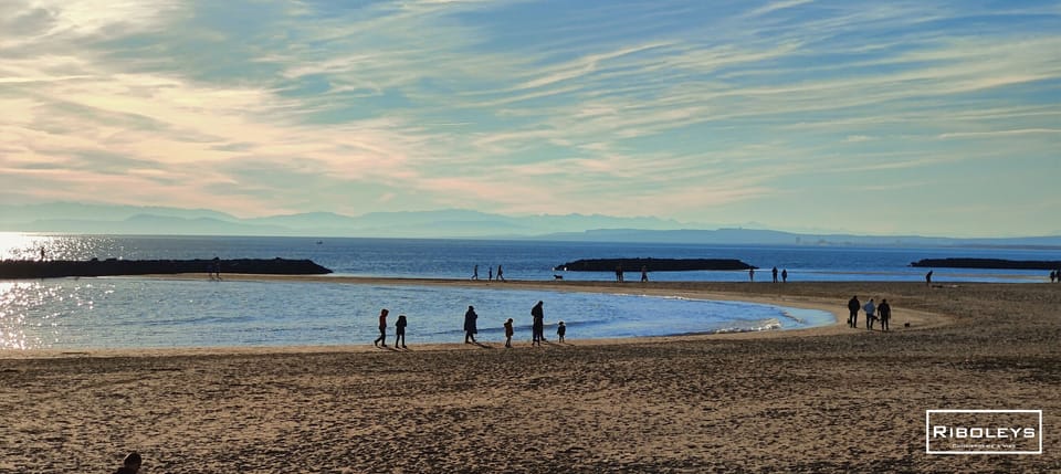 Farinette beach 600m from accommodation