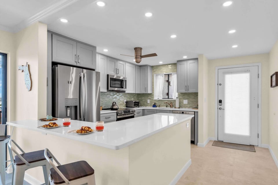 Newly remodeled kitchen