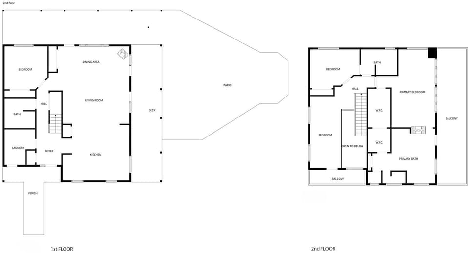 Main House Floor Plan