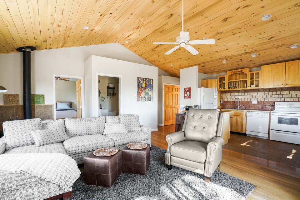 Main Living Space and Kitchen