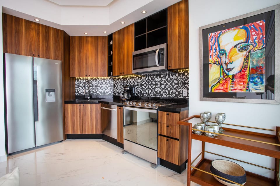 Fully equipped kitchen