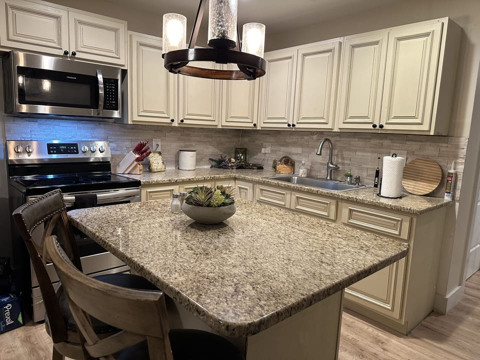 Downstairs additional kitchen