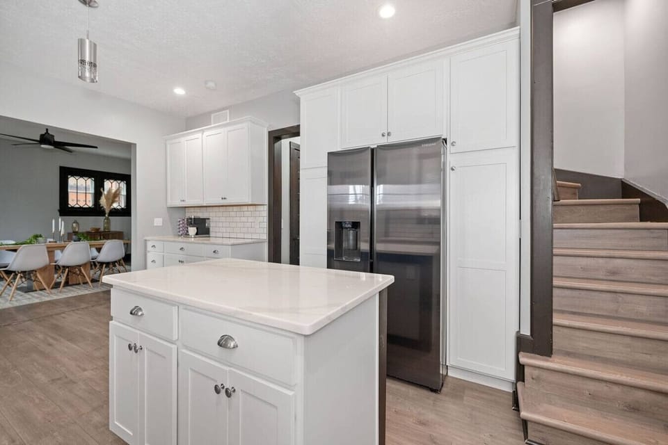 Modern kitchen that blends style and function