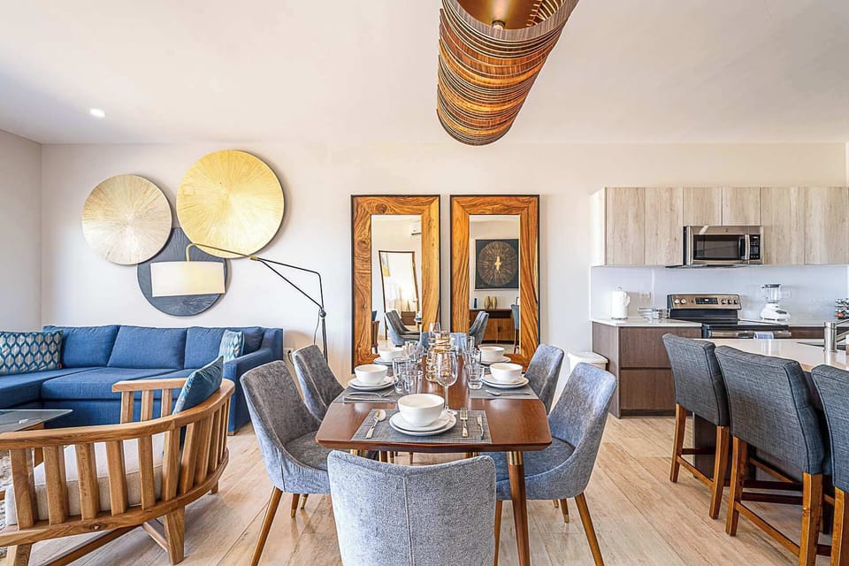 Plenty of natural light and space to unwind with friends and family.