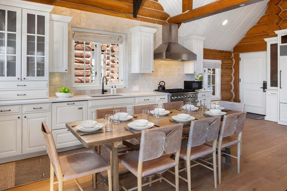 Discover your mountain escape in this 3-bedroom, 3-bath modern log cabin with private deck, steps from lifts and the Village core.