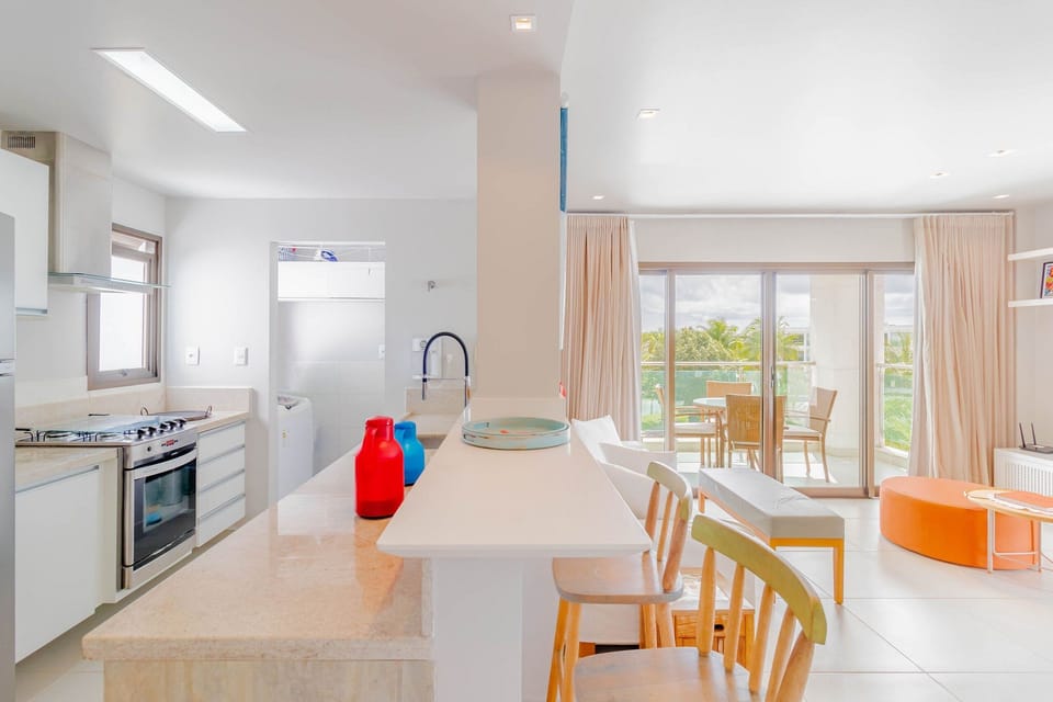 Apartment | Private kitchen | Fridge, microwave, coffee/tea maker, blender