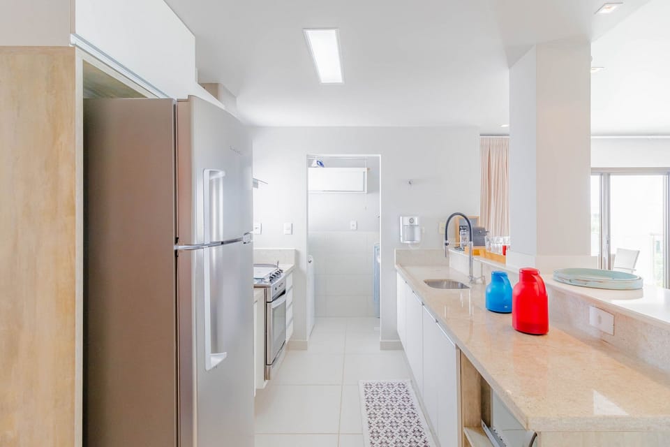 Apartment | Private kitchen | Fridge, microwave, coffee/tea maker, blender