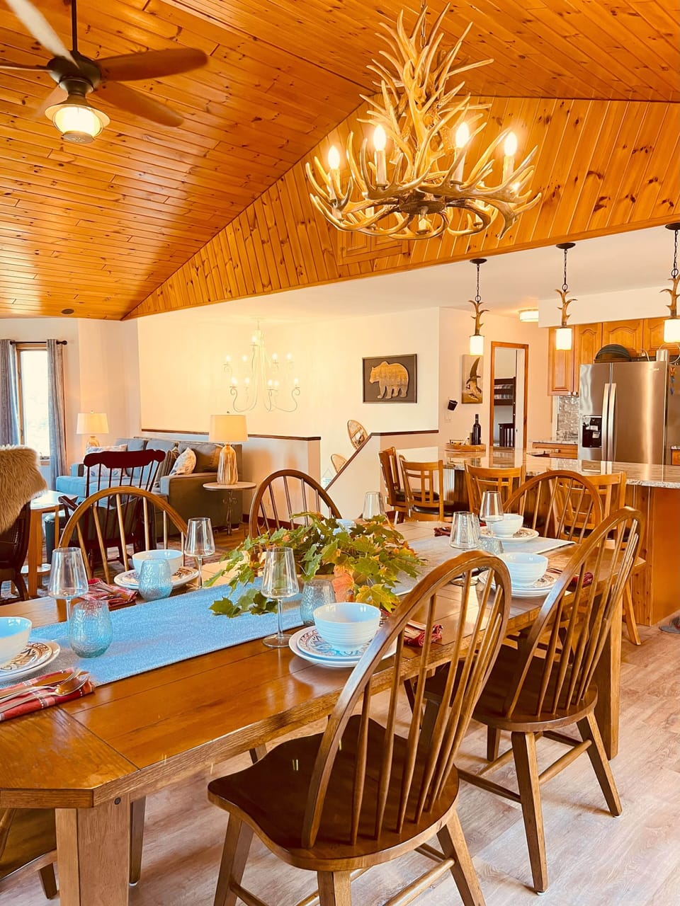 Large dining area for unforgettable meals. 