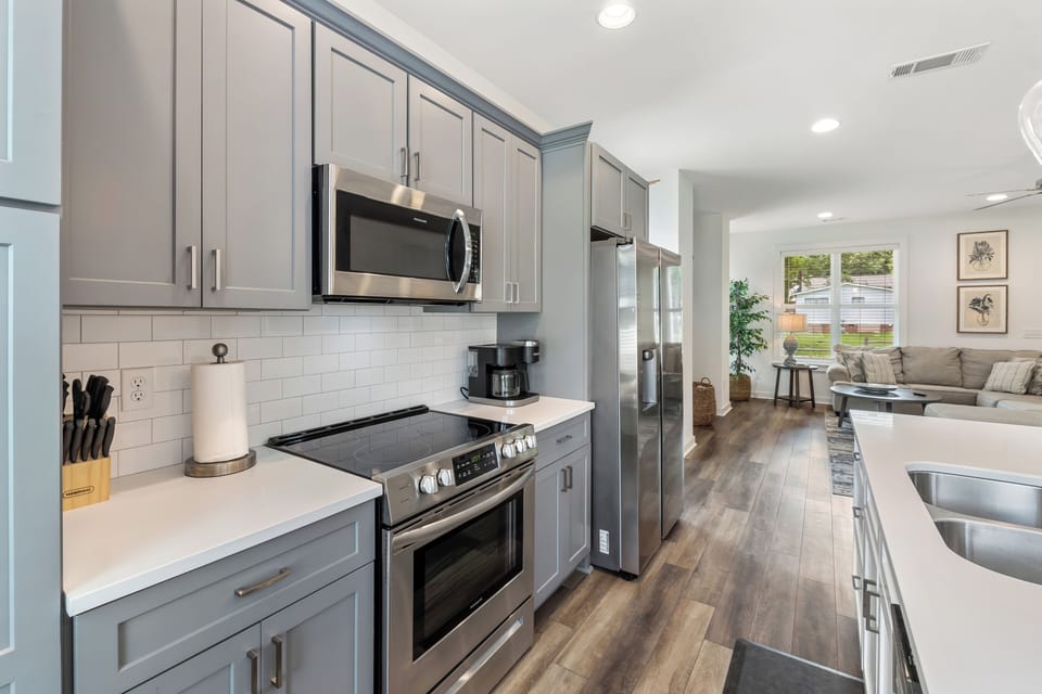 Kitchen cabinets
