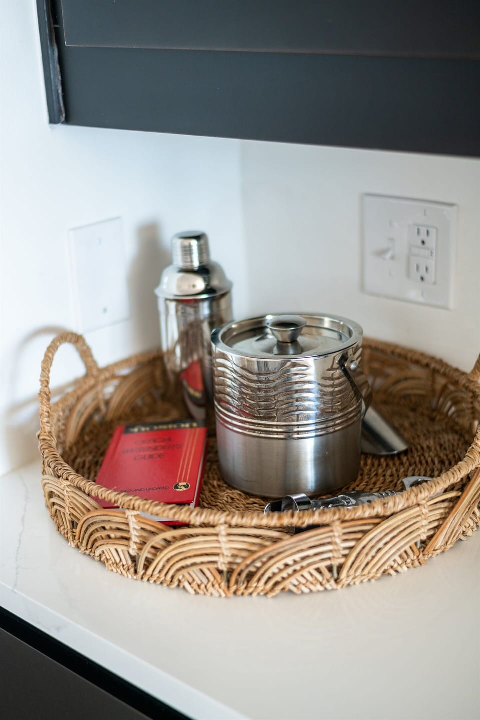 The bar is set to craft your favorite cocktails, complete with a high-capacity under-counter ice machine!