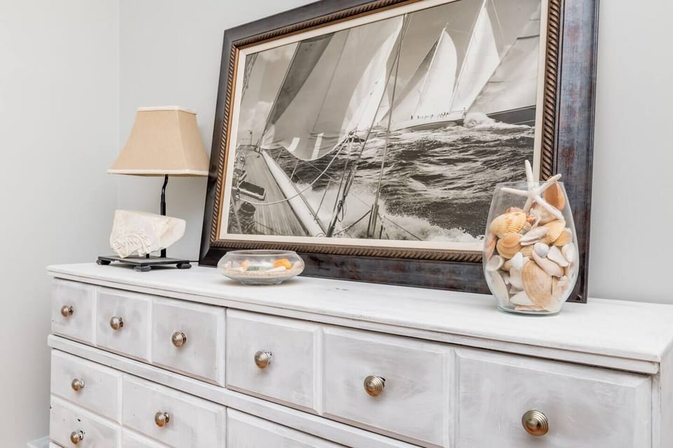 bedroom with nautical flare