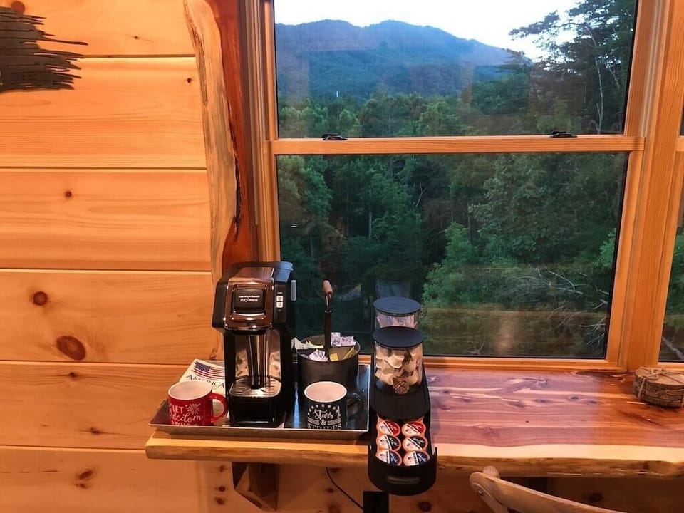 Enjoy your morning coffee and private views