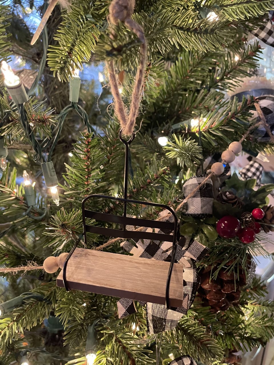 Christmas tree ornaments