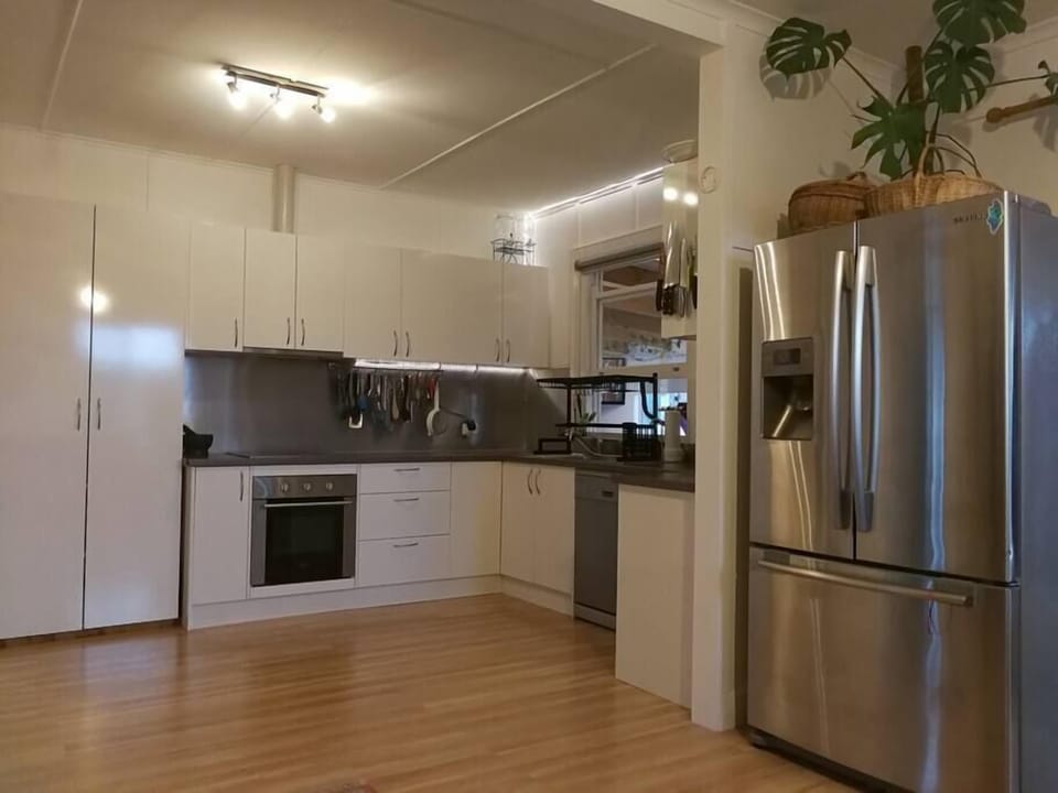 Cook up a storm in the spacious kitchen.