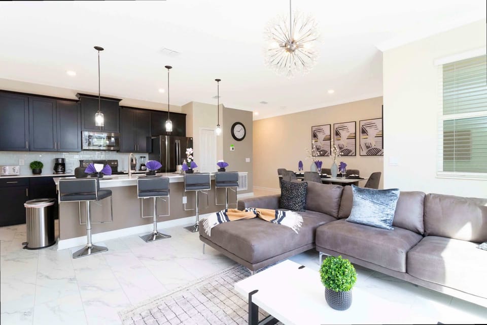 Townhome | Living area | 60-inch Smart TV with cable channels, Netflix, Hulu