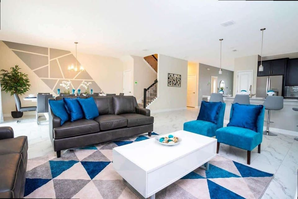 Townhome | Living room | 60-inch Smart TV with cable channels, Netflix, Hulu