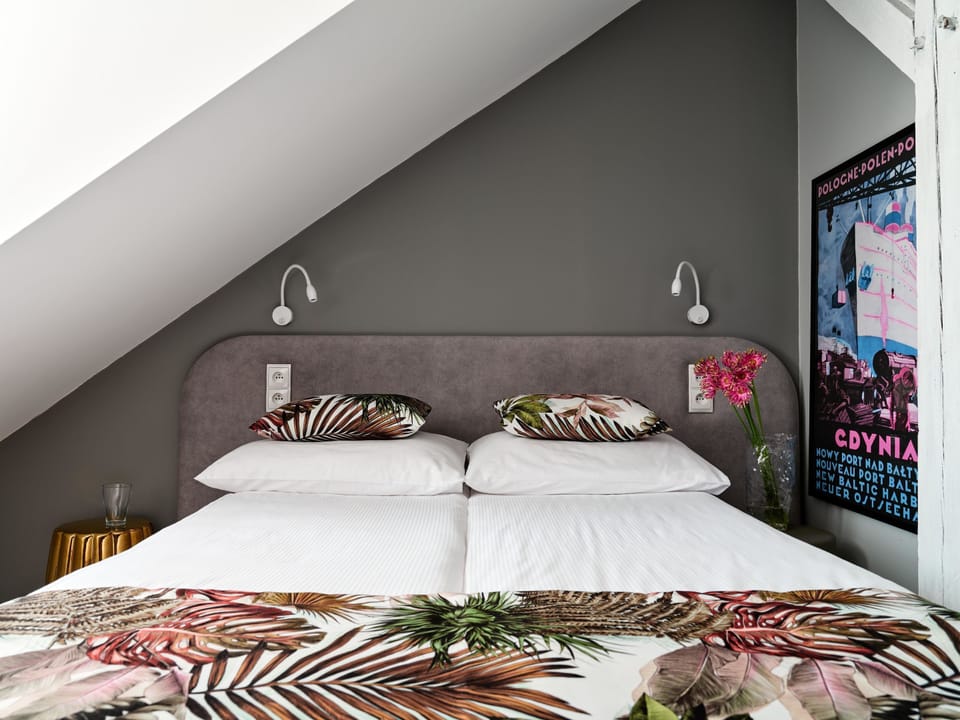 Family Quadruple Room (vaulted ceiling) | Desk, laptop workspace, iron/ironing board, free WiFi