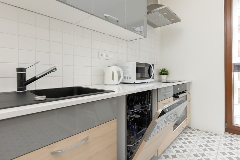 The dishwasher that ensures easy cleanup after meals.