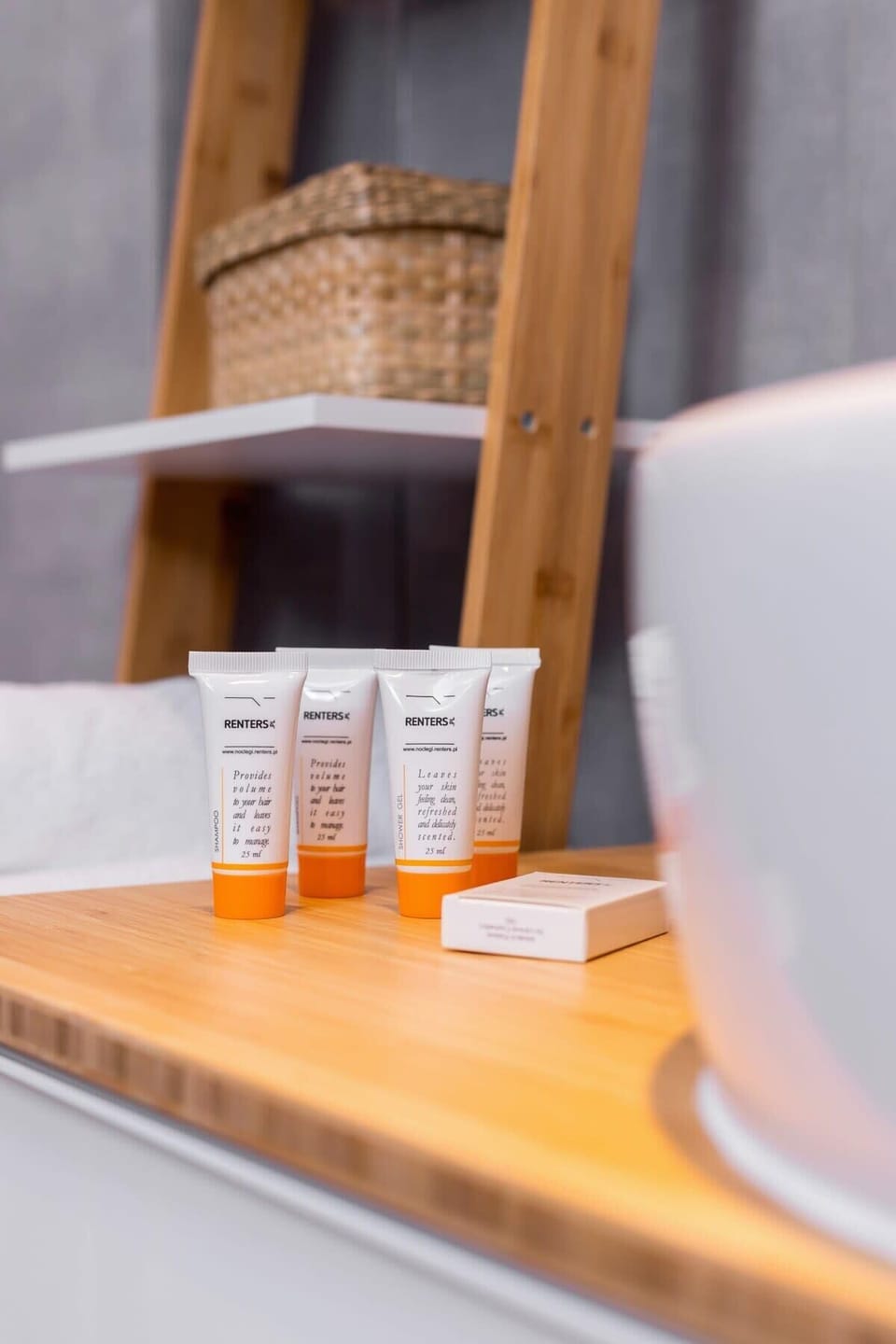 The bathroom offers a clean and modern space for your stay. 