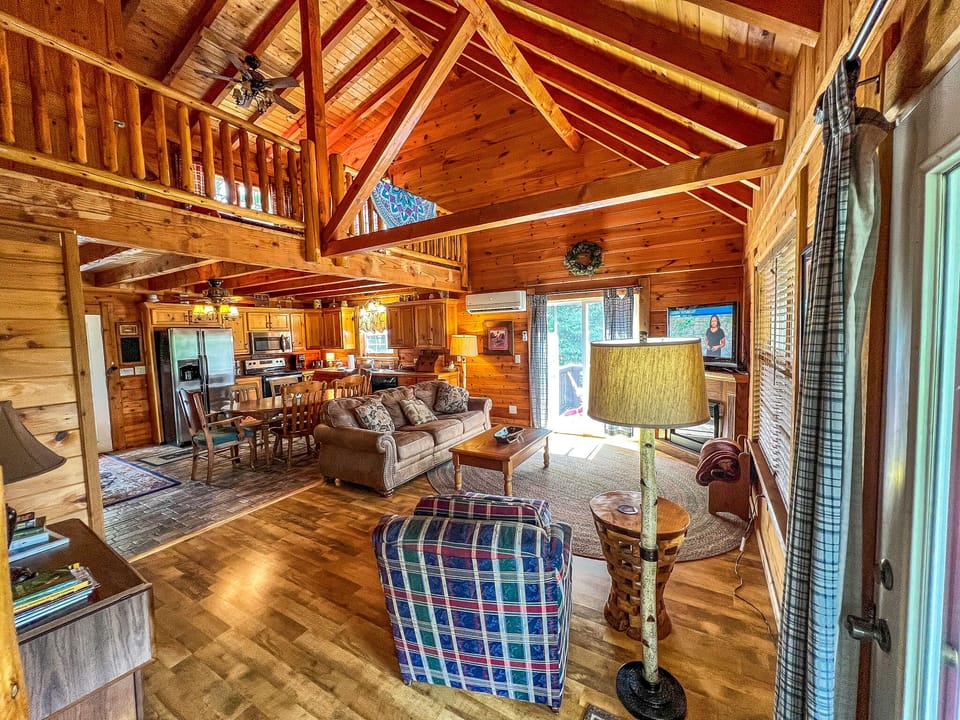 Another view of the open floor plan.