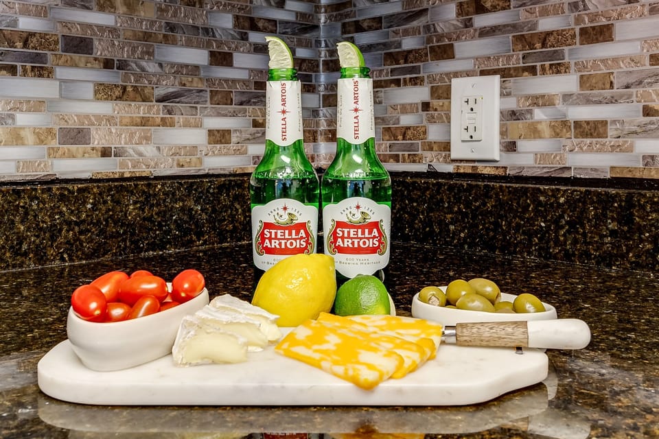 Sets the suite for unforgettable gatherings.