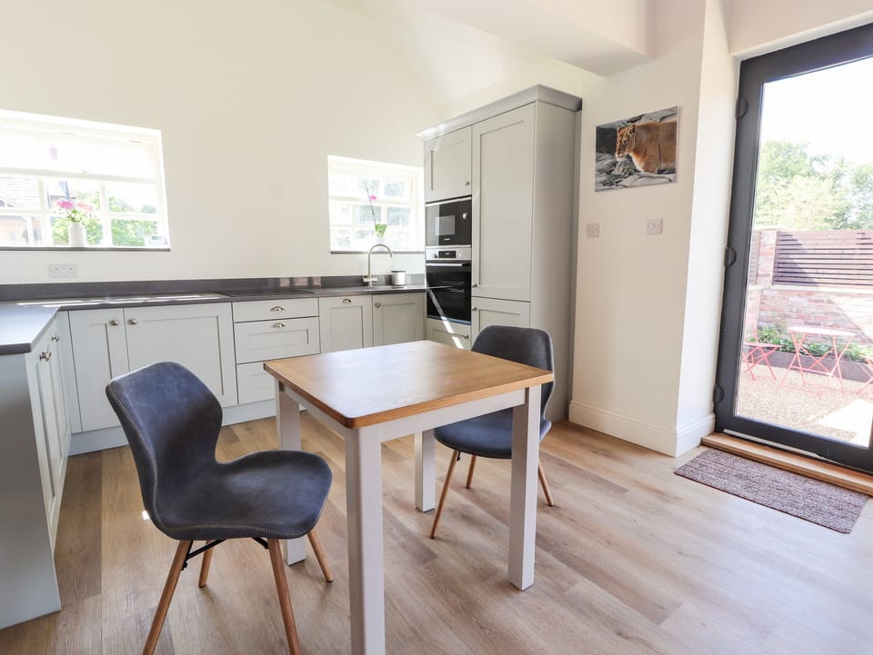 Fridge, dishwasher, electric kettle, toaster