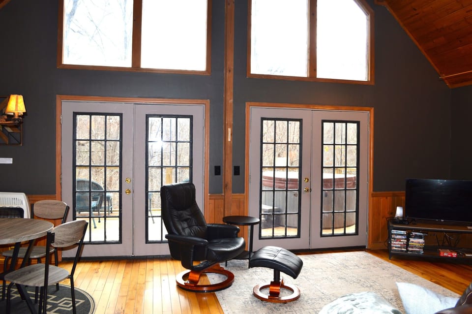 French Doors to Deck