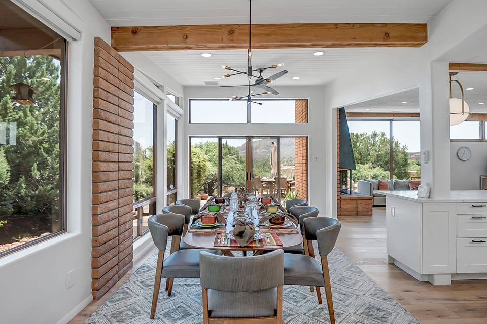 Enjoy the Views from the Dining Area