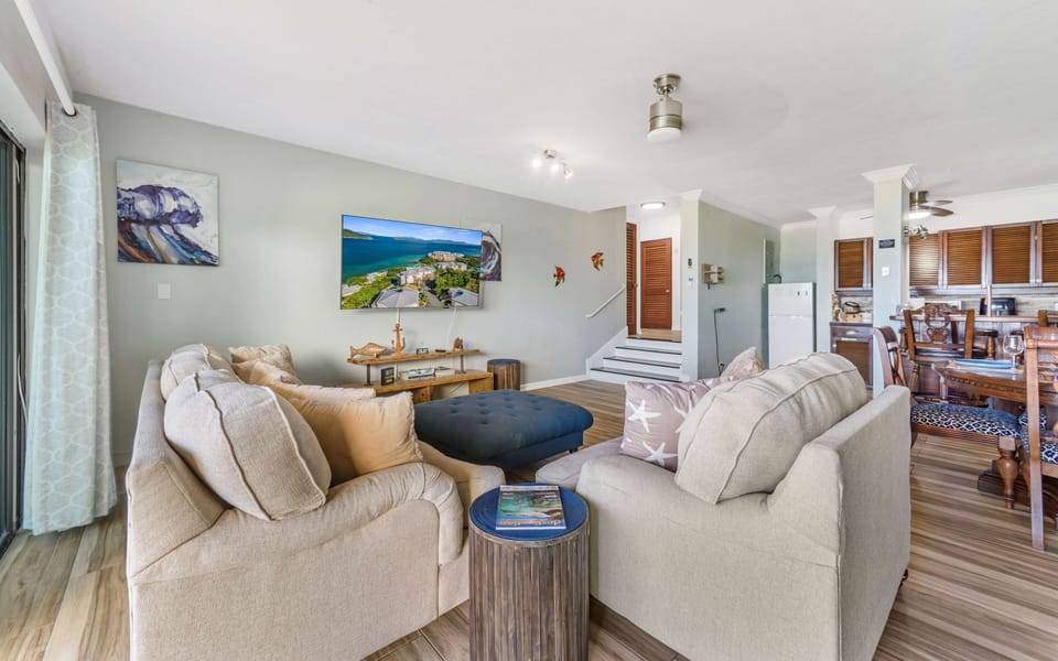 Spacious open concept