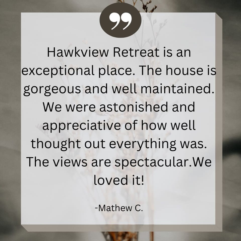 Hawkview Retreat Review