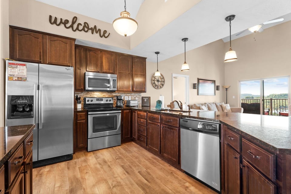 Fully equipped kitchen