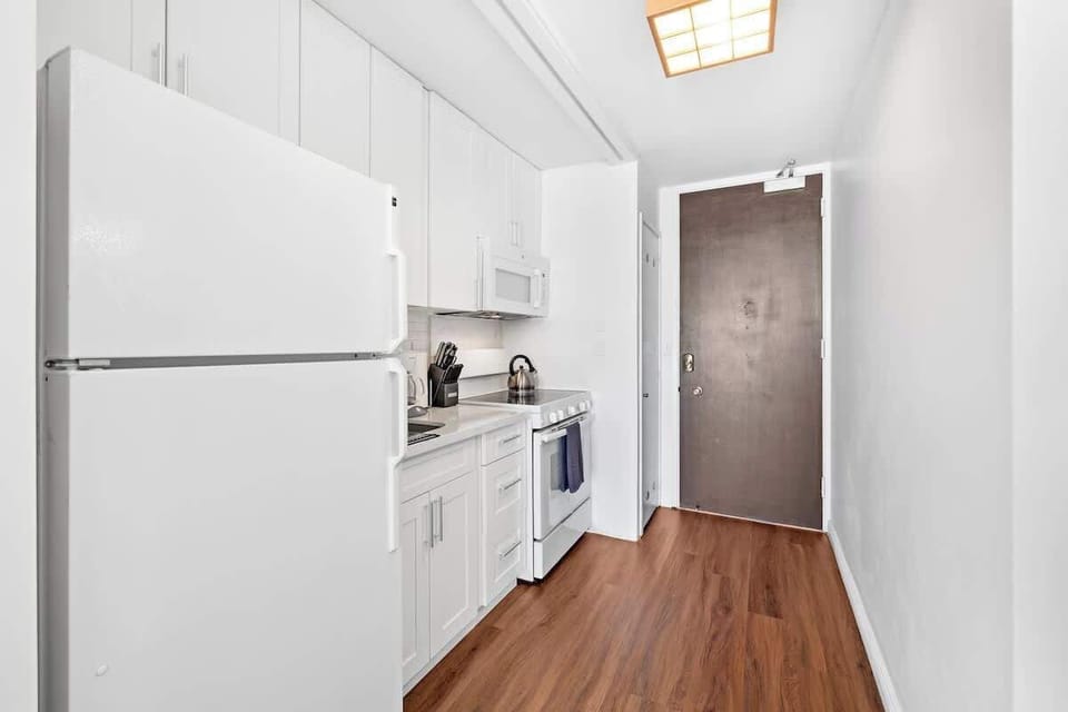 Spacious kitchen space
