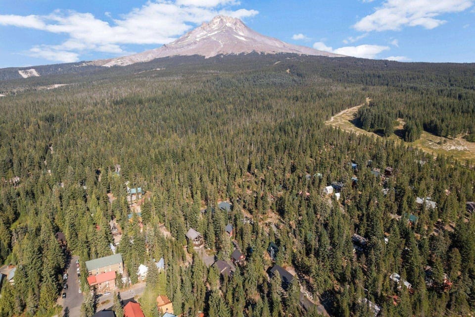 Mount Hood is a fantastic place for winter sports. There are multiple great spots to ski, snowboard, sled, and hike.