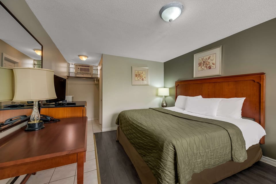Room, 1 King Bed | Desk, free WiFi, bed sheets, alarm clocks