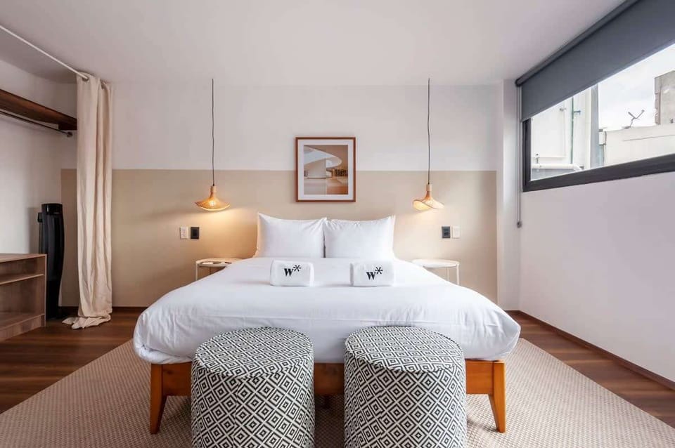 Comfy queen bed