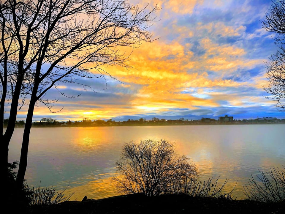 Standard Room, 2 Double Beds, River View | Lake view