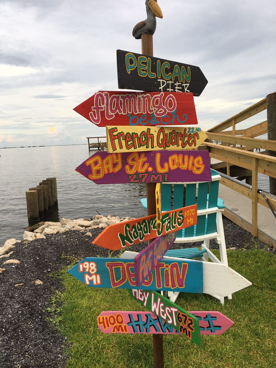 Tiki Beach Sign