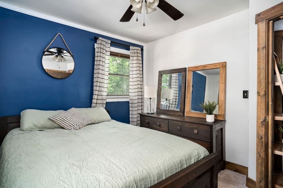 Bedroom 1 with queen bed