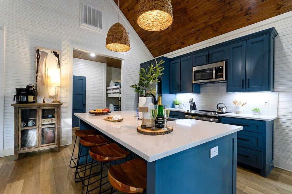 Your fully-stocked kitchen has every tool and every inch of counter you need to cook for the whole crew.